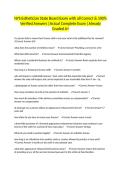 NYS Esthetician State Board Exam with all Correct & 100&percnt; Verified Answers &vert;Actual Complete Exam &vert;Already Graded A&plus;