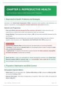 CLASS12th &NewLine;CHAPTER REPRDUCTIVE HEALTH