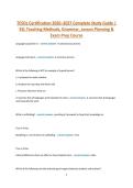 TESOL Certification 2026 Complete Study Guide ESL Teaching Methods&comma; Grammar&comma; Lesson Planning & Exam Prep