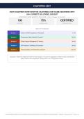CSST Exam Prep California CSST Exam Actual Exam 2026&sol;2027 &ndash; 100&percnt; Verified &vert; Detailed Rationales &ndash; Pass Guaranteed &ndash; A&plus;