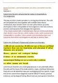 BIOD 331 PATHO EXAM 3 &vert; QUESTIONS AND ANSWERS &vert; 2026 UPDATE &vert; WITH COMPLETE SOLUTIONS - PORTAGE&period;