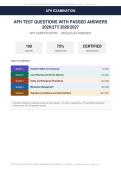 AFH Test Questions Passed Answers Actual Exam 2026&sol;2027 &ndash; 100&percnt; Verified &vert; Detailed Rationales &ndash; Pass Guaranteed &ndash; A&plus; Graded