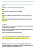 BIOD 331 PATHOPHYSIOLOGY EXAM 6 &vert; QUESTIONS AND ANSWERS &vert; 2026 UPDATE &vert; 100&percnt; CORRECT - PORTAGE&period;