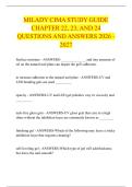 MILADY CIMA STUDY GUIDE &NewLine;CHAPTER 22&comma; 23&comma; AND 24 &NewLine;QUESTIONS AND ANSWERS 2026 - &NewLine;2027