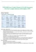 NURS 6001 Exam 3 Guide&colon; Women's GU & MS Assessment Overview Complete Solutions &lpar;2026 Update&rpar; &vert; WPU