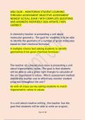 WGU D638 &ndash; MONITORING STUDENT LEARNING &NewLine;THROUGH ASSESSMENT OBJECTIVE ASSESSMENT &NewLine;NEWEST ACTUAL EXAM &vert; WITH COMPLETE QUESTIONS &NewLine;AND ANSWERS &vert;VERIFIED&sol;&sol; 2026 UPDATE &vert; 100&percnt; &NewLine;CORRECT