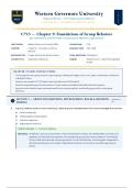 C715&sol; C 715 Chapter 9 Study Guide Foundations of Group Behavior &vert; &lpar;Latest 2026&sol;2027 Update&rpar; &vert; Exam Questions with Verified Answers and Detailed Rationales &vert; A&plus; Graded &vert; Western Governors University&NewLine;&NewLine;
