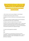 JD Next Comprehensive Resource To Help You Ace 2026&NewLine;2027 Exams Includes Frequently Tested Questions With &NewLine;ELABORATED 100&percnt; Correct COMPLETE SOLUTIONS &NewLine;Guaranteed Pass First Attempt&excl;&excl; Current Update&excl;&excl; &NewLine;Instant Download Pdf JD Next Comprehensive Resource