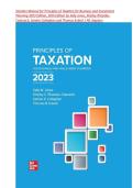 Solution Manual for Principles of Taxation for Business and Investment Planning 2023 Edition&comma; 26th Edition by Sally Jones&comma; Shelley Rhoades-Catanach&comma; Sandra Callaghan and Thomas Kubick &vert; ISBN-13&NewLine;978-1264229741 &vert; All Chapters 