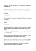 QuickBooks Online Exam &lpar;2026 Updated&rpar; &ndash; Practice Questions&comma; Study Guide & Certification Prep