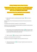 JD Next Multiple Choice Exam Practice  &NewLine;Comprehensive Resource To Help You Ace 2026-2027 Exams &NewLine;Includes Frequently Tested Questions With ELABORATED &NewLine;100&percnt; Correct COMPLETE SOLUTIONS &NewLine;Guaranteed Pass First Attempt&excl;&excl; Current Update&excl;&excl; &NewLine;Instant Download 