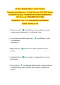 JD Next Multiple Choice Exam Practice  &NewLine;Comprehensive Resource To Help You Ace 2026-2027 Exams &NewLine;Includes Frequently Tested Questions With ELABORATED &NewLine;100&percnt; Correct COMPLETE SOLUTIONS &NewLine;Guaranteed Pass First Attempt&excl;&excl; Current Update&excl;&excl; &NewLine;Instant Download 
