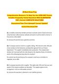 JD-Next Exam Prep &NewLine;Comprehensive Resource To Help You Ace 2026-2027 Exams &NewLine;Includes Frequently Tested Questions With ELABORATED &NewLine;100&percnt; Correct COMPLETE SOLUTIONS &NewLine;Guaranteed Pass First Attempt&excl;&excl; Current Update&excl;&excl; &NewLine;Instant Download Pdf
