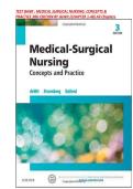 TEST BANK &colon; MEDICAL SURGICAL NURSING&colon; CONCEPTS &&NewLine;PRACTICE 3RD EDITION BY deWit &vert;ISBN-13 978-0323243780 &vert; &lpar;CHAPTER 1-48&rpar; All Chapters