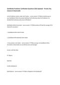 QuickBooks ProAdvisor Certification Questions &lpar;2026 Updated&rpar; &ndash; Practice Test&comma; Answers & Study Guide
