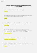 TCFP Driver&sol; Operator Exam &lpar;GRADED A&rpar; Questions and Answers &lpar; 2026 LATEST UPDATE&rpar;