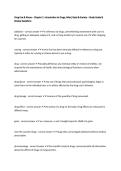 Drug Use & Abuse &ndash; Chapter 1&colon; Introduction to Drugs&comma; Mind&comma; Body & Society &ndash; Study Guide & Review Questions