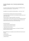 Prevention of Drug Abuse &ndash; Exam 1 &vert; Practice Test&comma; Study Guide & Review Questions