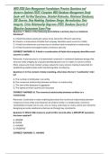 WGU D195 Data Management Foundations Practice Questions and Answers Updated 2026 &vert; Complete WGU Database Management Study Guide with Verified Questions&comma; Detailed Rationales&comma; Relational Databases&comma; SQL Queries&comma; Data Modeling&comma; Database Design&comma; Normalization&comma;