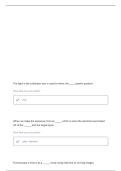 RAD 110 UNIT 1 TEST QUESTIONS WITH CORRECT ANSWERS
