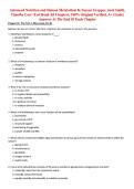 Advanced Nutrition and Human Metabolism&comma; 8th Edition by Sareen S&period; Gropper&comma; Jack L&period; Smith & Timothy P&period; Carr &lpar;ISBN&colon; 978-0357449813&rpar; &vert; Complete Nutrition & Metabolism Study Guide&comma; Chapter Notes & Exam Revision Resource