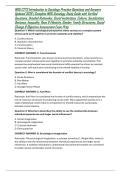 WGU C273 Introduction to Sociology Practice Questions and Answers Updated 2026 &vert; Complete WGU Sociology Study Guide with Verified Questions&comma; Detailed Rationales&comma; Social Institutions&comma; Culture&comma; Socialization&comma; Deviance&comma; Inequality&comma; Race & Ethnicity&comma; Gender&comma; 