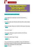 DCF Child Abuse and Neglect &lpar;CAAN&rpar; &NewLine;DCF &lpar;CAAN&rpar; Exam Test Bank  &NewLine;Questions with Verified Answers&comma; 100&percnt; Guarantee Pass &NewLine;Consist of 350&plus; Questions with Answers 