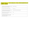 ATI Sigma Theta Tau - Patient Satisfaction ACTUAL UPDATED QUESTIONS AND &NewLine;CORRECT ANSWERS 
