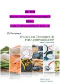 Test Bank for Nutrition Therapy and Pathophysiology 3rd Edition by Marcia Nahikian Nelms &ndash; Complete Questions & Answers Study Guide