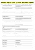 SOWK 3220 UPDATED ACTUAL QUESTIONS AND CORRECT ANSWERS 