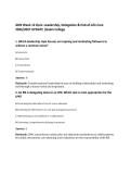 ADN Week 12 Quiz&colon; Leadership&comma; Delegation & End-of-Life Care&NewLine;2026&sol;2027 UPDATE &vert;Galen College