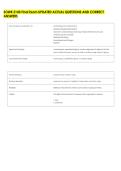 SOWK 3140 Final Exam UPDATED ACTUAL QUESTIONS AND CORRECT &NewLine;ANSWERS