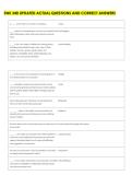 SWK 340 UPDATED ACTUAL QUESTIONS AND CORRECT ANSWERS