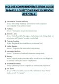 MCS 005 COMPREHENSIVE STUDY GUIDE&NewLine;2026 FULL QUESTIONS AND SOLUTIONS&NewLine;GRADED A&plus;&NewLine;
