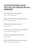 MD STATIONARY ENGINEER EXAM 2026&NewLine;POWER PLANT OPERATIONS ASSESSMENT&NewLine;TEST PAPER QUESTIONS SOLUTIONS GRADED&NewLine;A&plus;