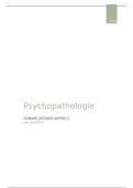 Humane wetenschappen 2&colon; Psychopathologie volledige samenvatting &vert; UA &vert; 2025&sol;26