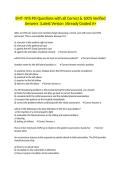 EMT- NYS PSI Questions with all Correct & 100&percnt; Verified Answers &vert;Latest Version &vert;Already Graded A&plus;
