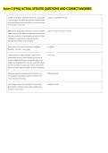 Exam 2 &lpar;PHIL&rpar; ACTUAL UPDATED QUESTIONS AND CORRECT ANSWERS 