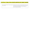 SFL 102 Exam 1 Gibbs ACTUAL UPDATED QUESTIONS AND CORRECT ANSWERS