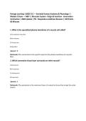 BIOD 151 - Module 2 Exam&colon; Respiratory System&comma; Mechanics &&NewLine;Pathology 2026&sol;2027 UPDATE