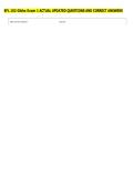 SFL 102 Gibbs Exam 1 ACTUAL UPDATED QUESTIONS AND CORRECT ANSWERS 