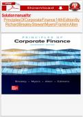 Principles of Corporate Finance - Stuvia US