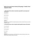 BIOD 152 Essential Human Anatomy & Physiology II - Module 2 Exam&NewLine;2026&sol;2027 UPDATE