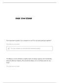 &NewLine;ISQS 3344 FLAMM SPRING TEST 1 QUESTIONS AND VERIFIED ANSWERS&NewLine;
