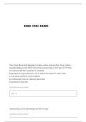 &NewLine;TTU ISQS 3344 LAY LOWELL EXAM 3 SPRING QUESTIONS AND VERIFIED ANSWERS&NewLine;