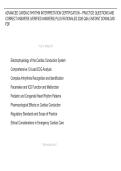 ADVANCED CARDIAC RHYTHM INTERPRETATION CERTIFICATION &ndash; PRACTICE QUESTIONS AND&NewLine;CORRECT ANSWERS &lpar;VERIFIED ANSWERS&rpar; PLUS RATIONALES 2026 Q&A &vert; INSTANT DOWNLOAD&NewLine;PDF&period;