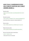 MGSC EXAM 2 COMPREHENSIVE REVIEW &NewLine;2026 COMPLETE QUESTIONS AND CORRECT &NewLine;ANSWERS GRADED A&plus;
