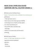 MGSC EXAM 2 PAPER 2026 SOLVED &NewLine;QUESTIONS AND FULL SOLUTION GRADED A&plus;