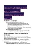 2026&sol;2027 Elite VTNE Veterinary Technician Test Bank &lpar;88 Q&A&rpar; &vert; Clinical Mastery & RECOVER 2024 CPR Guidelines