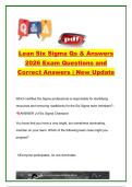 LEAN SIX SIGMA GREEN BELT EXAM COMPLETE PACKAGE DEAL